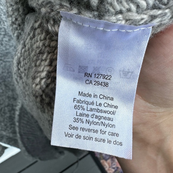 Mountain Khakis Men’s Gray Relaxed Quarter-Zip Pullover X-Large - Picture 2 of 5